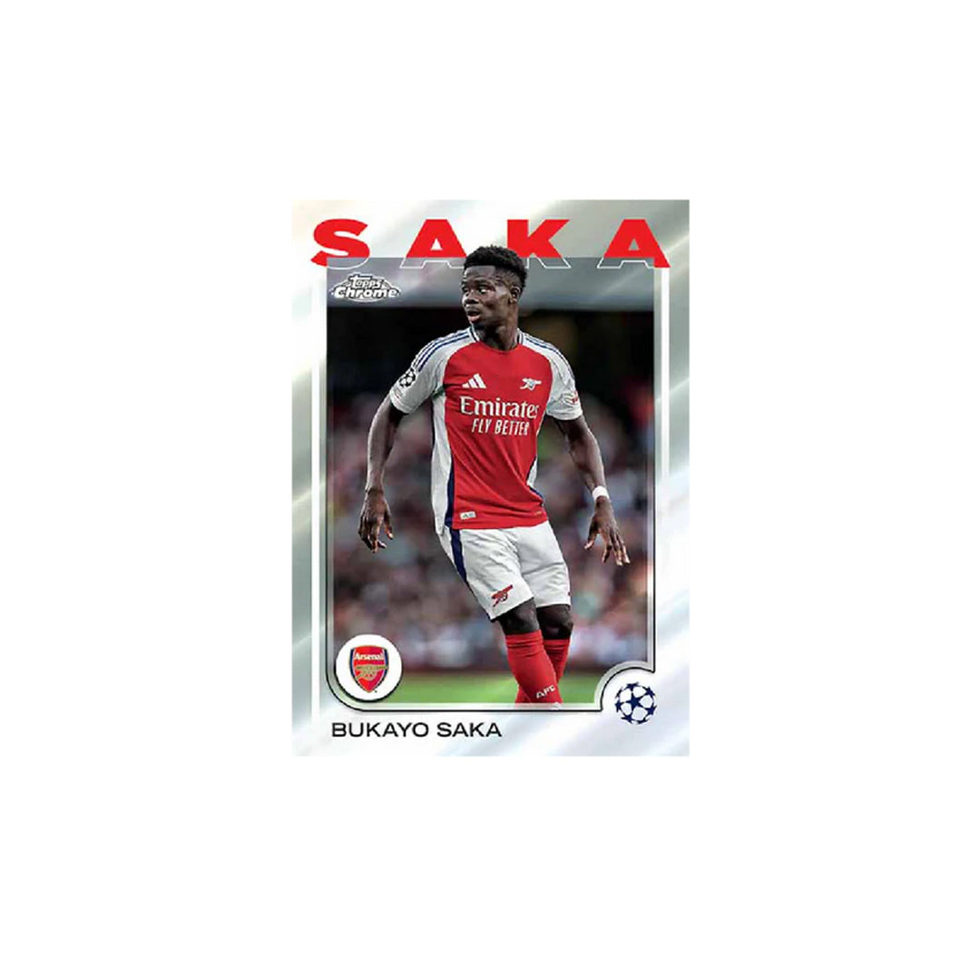 Topps Chrome UEFA Club Competitions UCC 2024-25 Hobby Box